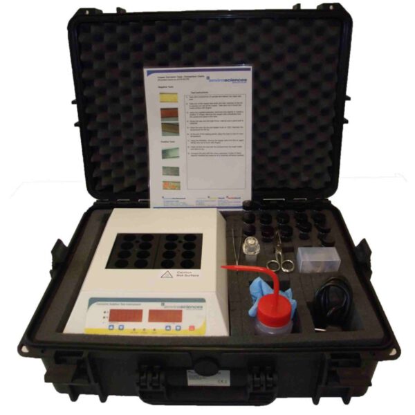 Kit portatif pour tester le Soufre corrosif : CS-1016
