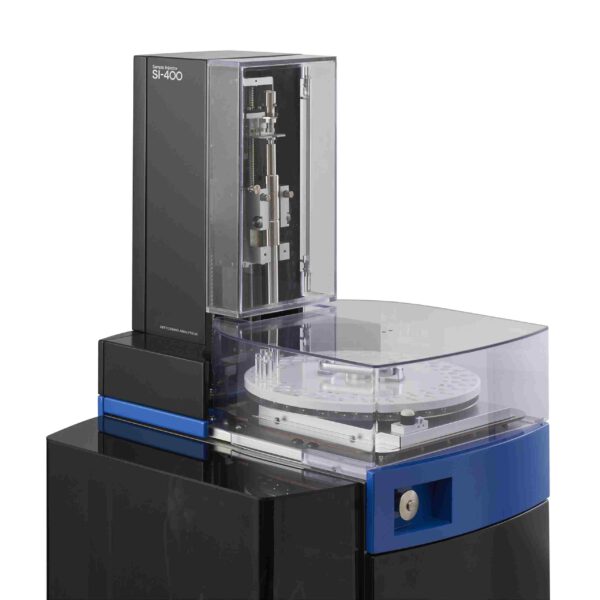AOX-400 avec plateau d’échantillonnage et injecteur directe de colonnes AOX